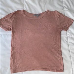 T-shirt cropped top